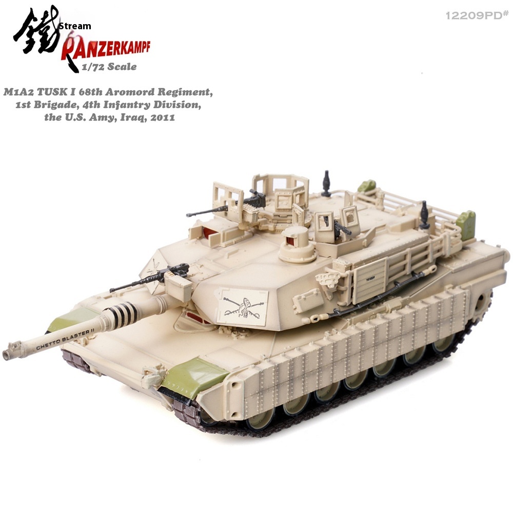 1/72 M1 A2 Abrams Tank Model