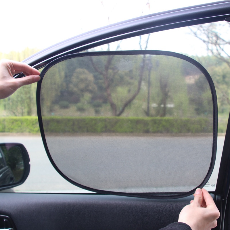 Car Sunshade Car Static Film Car Window Side Block Folding Light-proof Summer Supplies Sun Protection Heatulation Sun Block