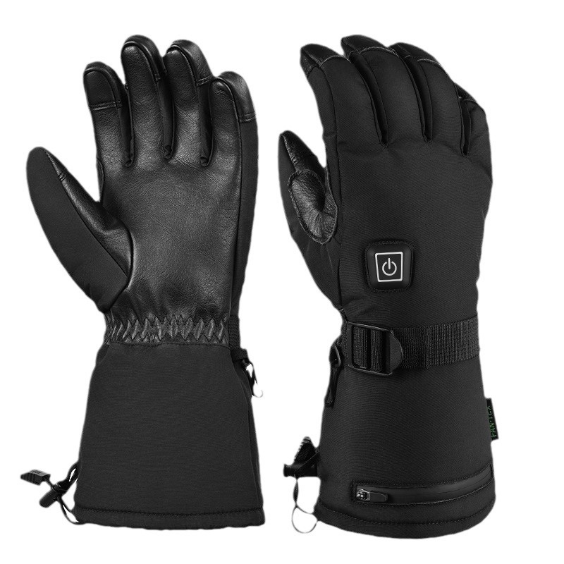Heated Gloves,Windproof And Waterproof,3 Mulated,Touchscreen,Rechargeable Thermal Gloves For Skiing And Cycling