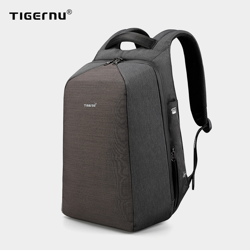Tigernu Men's Three-dimensional Backpack With Password Lock Anti-theft Oxford Cloth Computer Bag Multi-function Casual Backpack