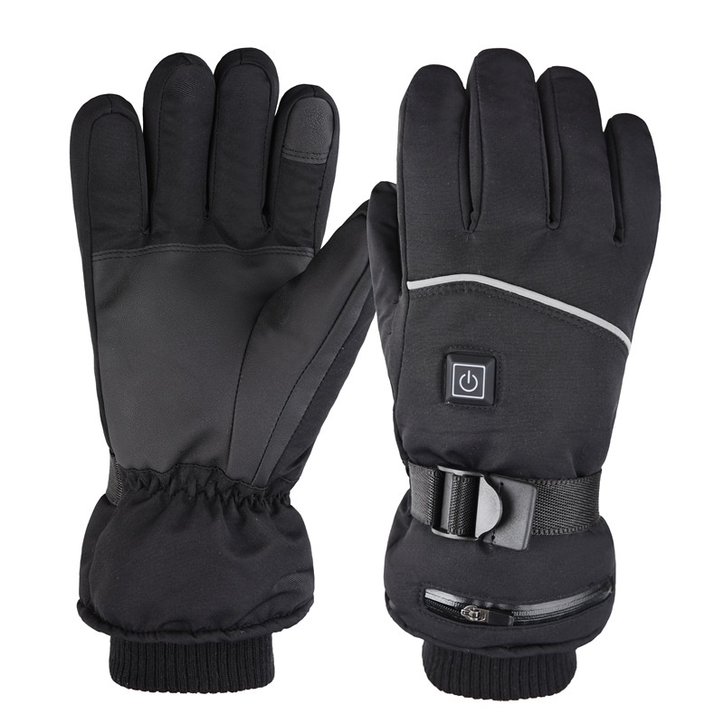 Lithium Battery Heated Gloves,Winter Thermal Gloves For Cycling,Skiing,And Motorcycling,Three-Level Temperature Control