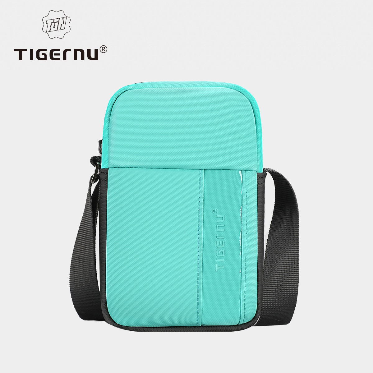 Tigernu Simple Mobile Phone Bag Small Mini Versatile Casual Couple Shoulder Bag Macaron Crossbody Small Bag