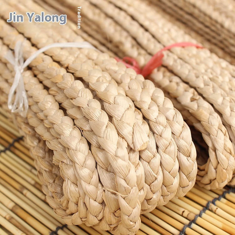 Plant Hand-woven Cattail Braid Cattail Three-strand Braid Long-term