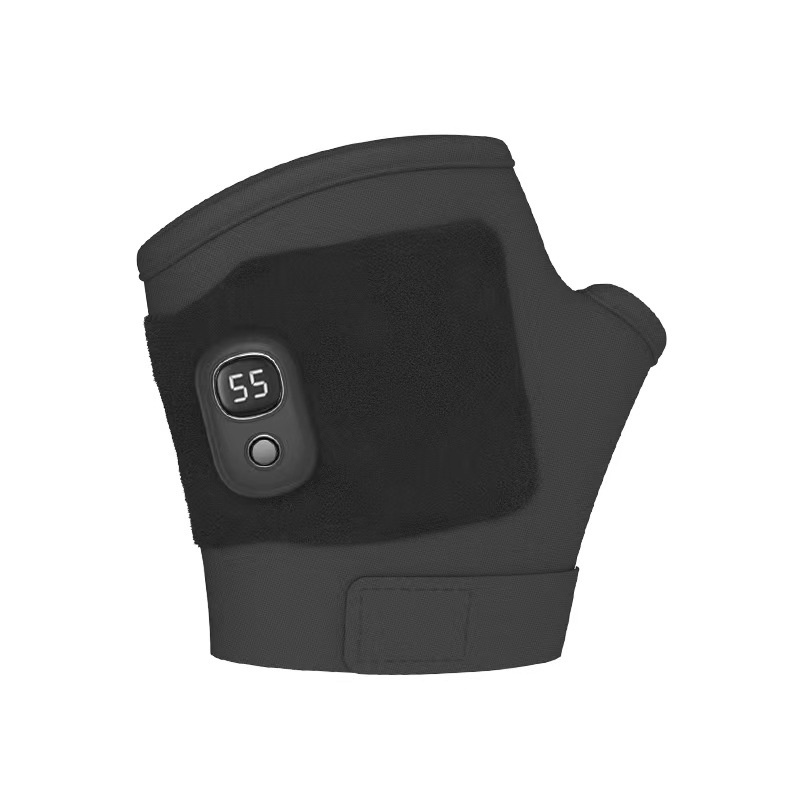 Electric Heated Gloves,Hand Warmer,Cold-Resistant,Heated Half-Finger Gloves For Motorcycle,Skiing,Touchscreen,And Outdoor Cycling