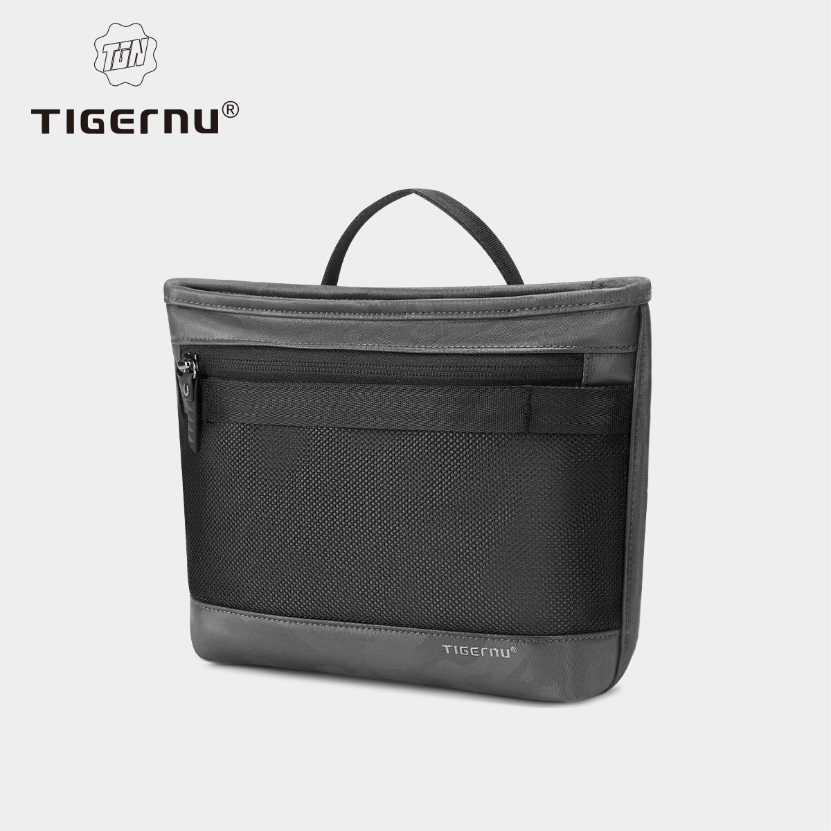 Tigernu Men's Fashion All-match Daily Travel Mini Handbag Simple Mobile Phone Shoulder Messenger Bag Distribution