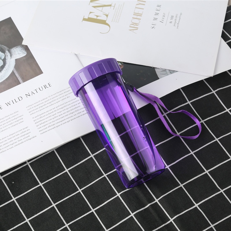 PCSuper Shatter-resistant Plastic Cup Highly Transparent Leak-proof And Shatter-proof Portable Water Cup Gift Advertising Customizable Cup