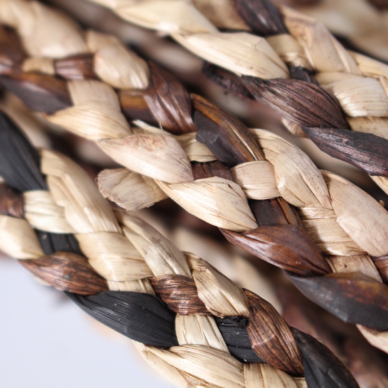 Dyed Five-strand Braid Cattail Braid Five-strand Flower Braid Natural Hand-woven Plant Handicraft Raw Material