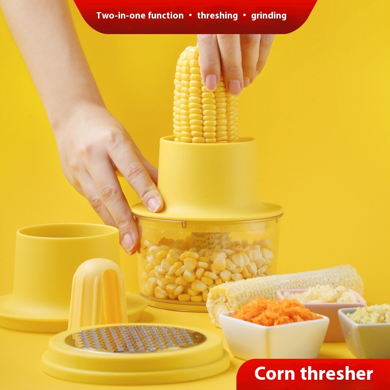Household Corn Granulator Multifunctional Corn Peeling Thresher Practical Creative Kitchen Tool Kitchen Tool