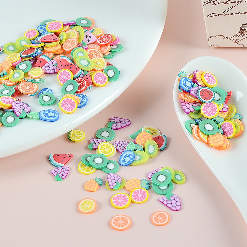 Simulated Fruit5mm Soft Clay Piece DIYSimulated Cake Accessories Bohemian Style Jewelry Accessories