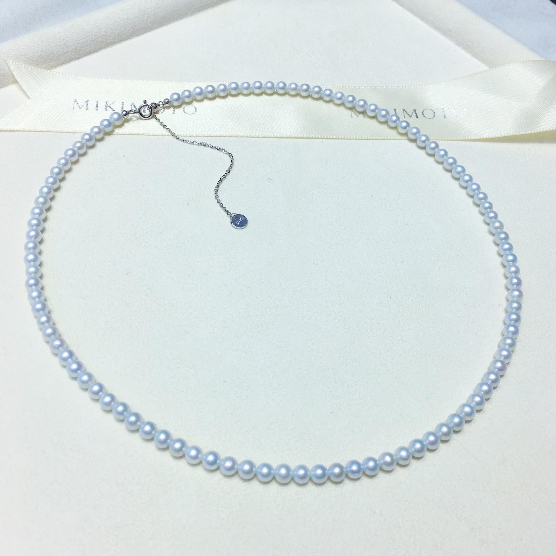 Big Price Than Blue Blood Cold Light Really Much Hemp Millet Freshwater Pearl Round Necklace Clavicle Chain