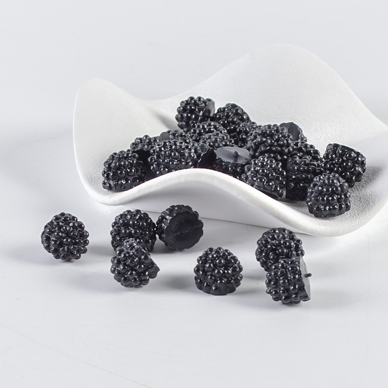 PVCSimulation Mulberry Small Fruit DIYSimulation Cake Material Accessories Mini Simulation Food Play Small Fruit