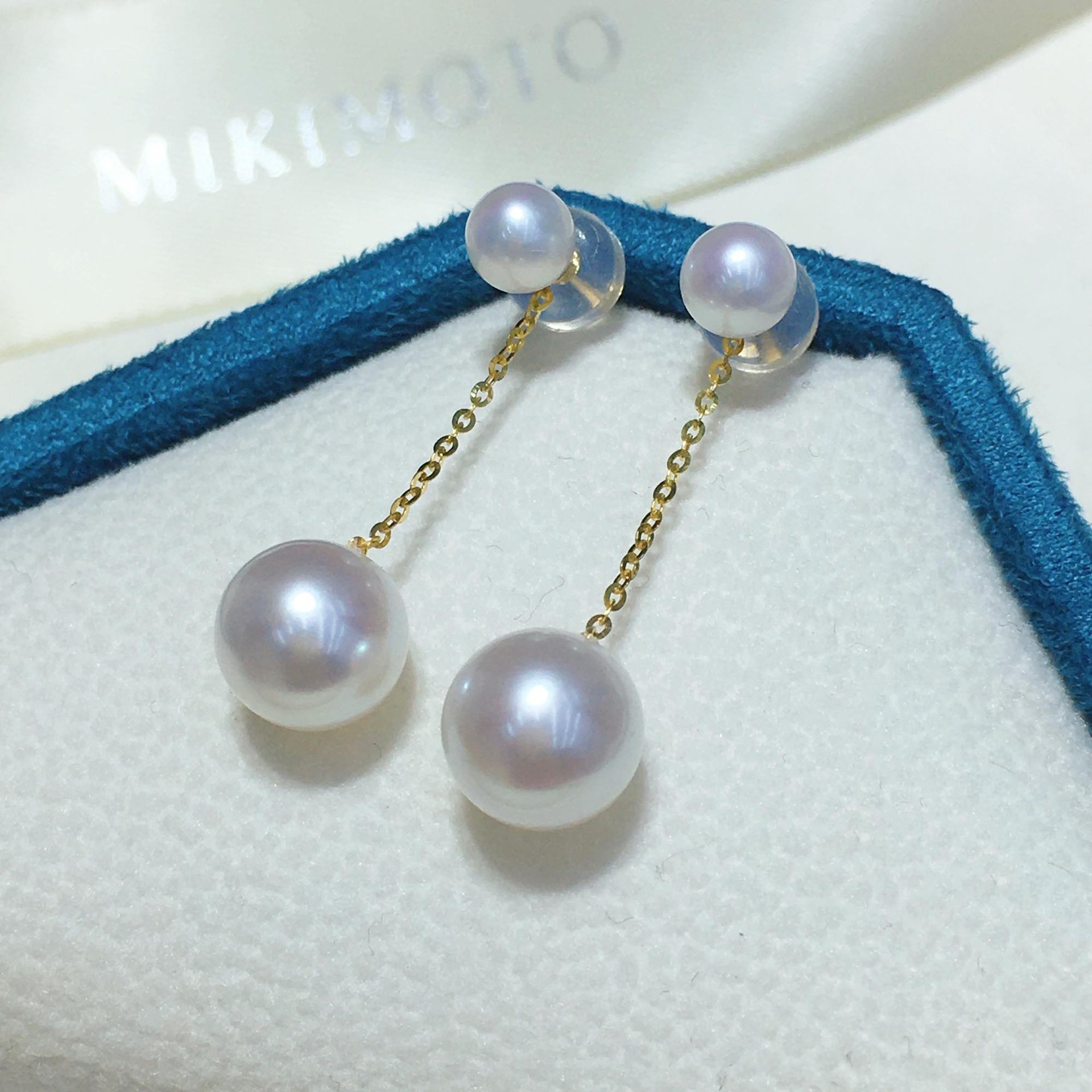Hot Recommendation By Xiaohongshu.com Celebrities*Classic18 KGold Round Natural Freshwater Pearl Earrings With Dynamic Ear Wire And Earrings