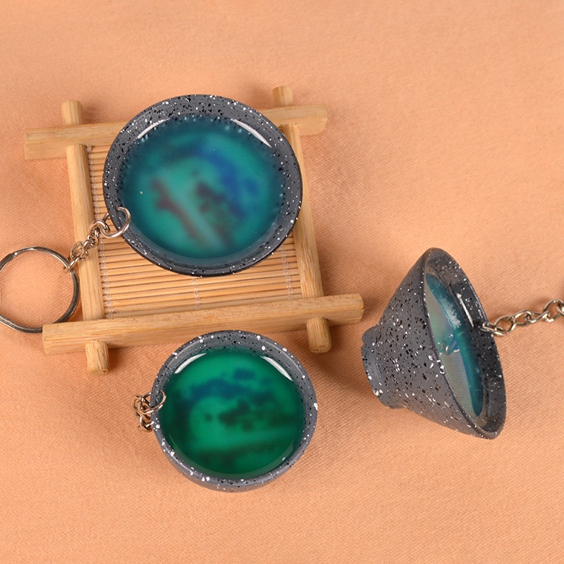 [Street Stall Goods]Internet Celebrity Mengpo Soup Keychain Bag Pendant Prank Spoof Props Travel Souvenirs