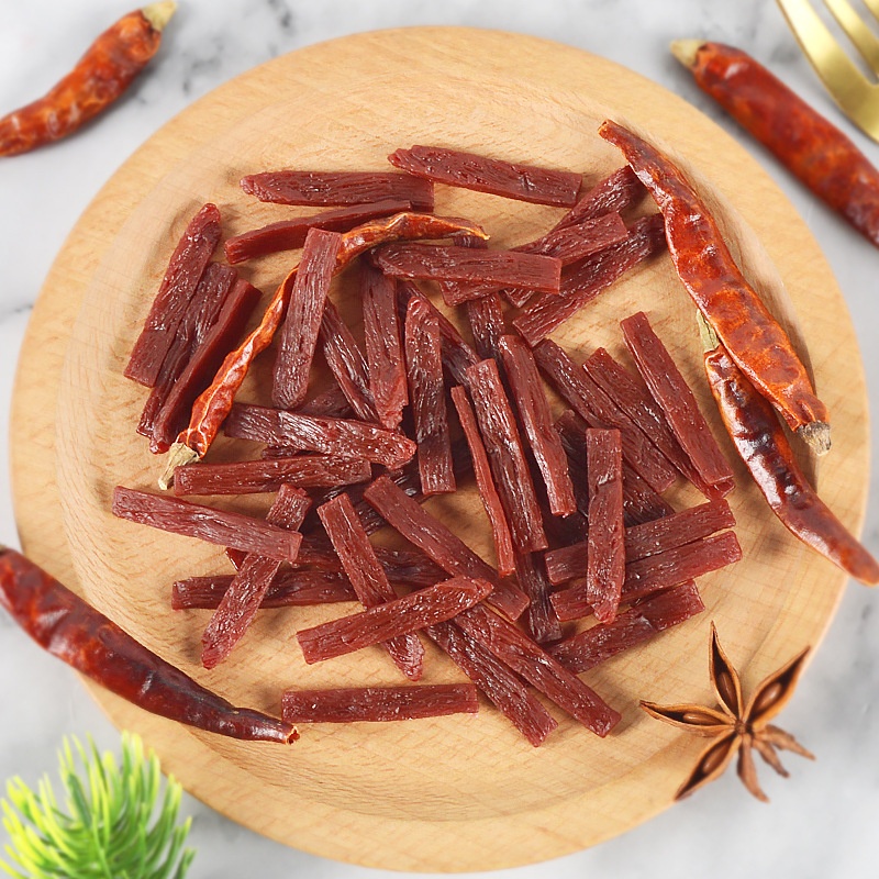 PVCMiniature Food Play Beef Jerky Model Dollhouse Dollhouse DIYSimulation Food Beef Shreds Accessories