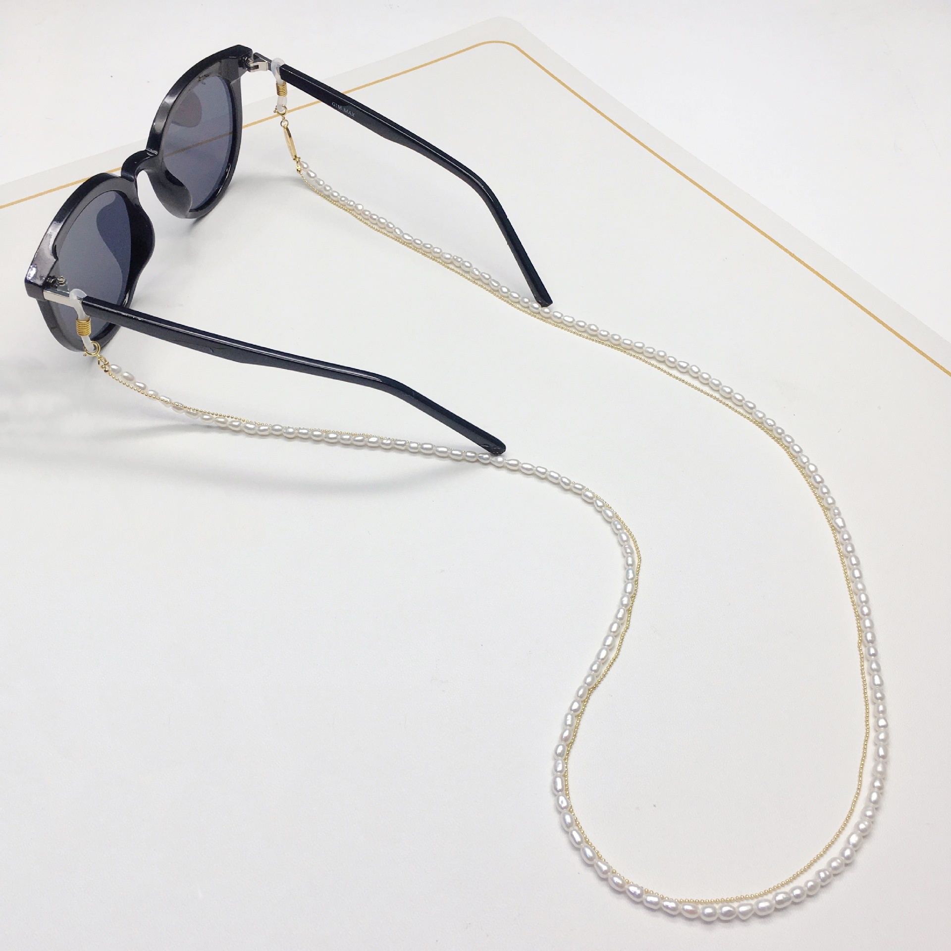 Douyin Internet Celebrity Fashionista Recommends Tianran Freshwater Pearl Necklace,Long Sweater Chain,Glasses Chain,Mask Chain