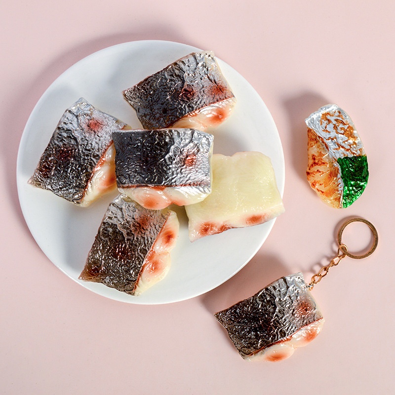 Imitation Fish Pendant In Scenic Area,Fun Imitation Food Toy Pendant,Children's Play House Toys