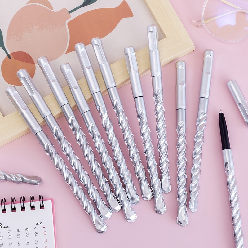 Personalized Creative Tool Pen Student Ballpoint Pen Hardware Tool Drill Pen Student Cute Stationery Gift