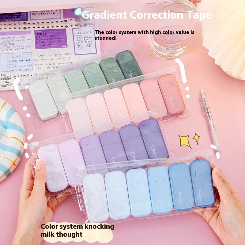 Correction Tape Style Gentle High-value Girl Correction Tape Silent Simple Cute Net Celebrity Correction Tape