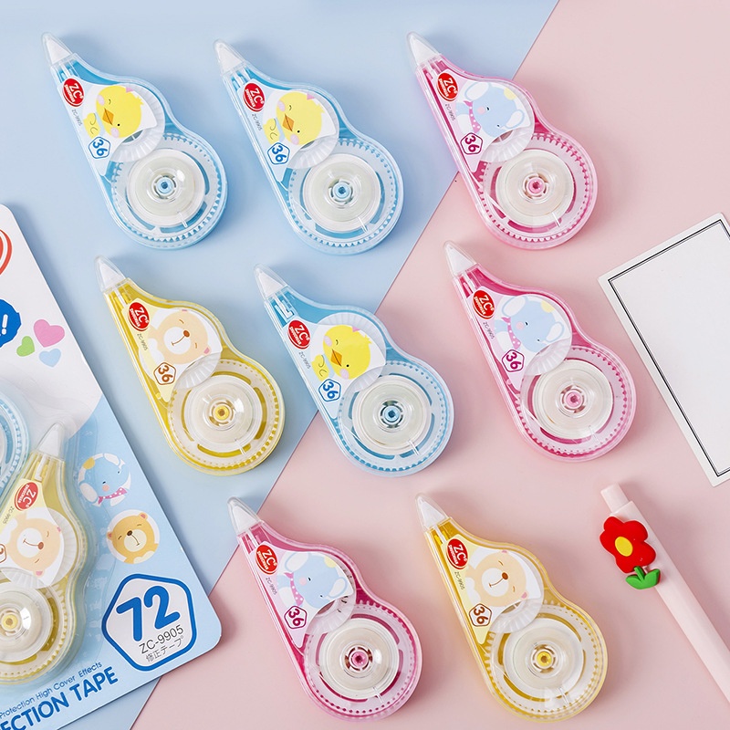 Large Capacity Correction Tape Correction Tape Cute Korean Creative Small Fresh Simple And Convenient Correction Multifunctional Stationery