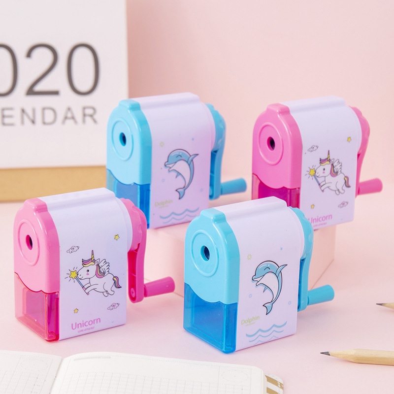 Cartoon Automatic Pencil Sharpener Hand-cranked Pencil Sharpener Pencil Sharpener Student Prize T