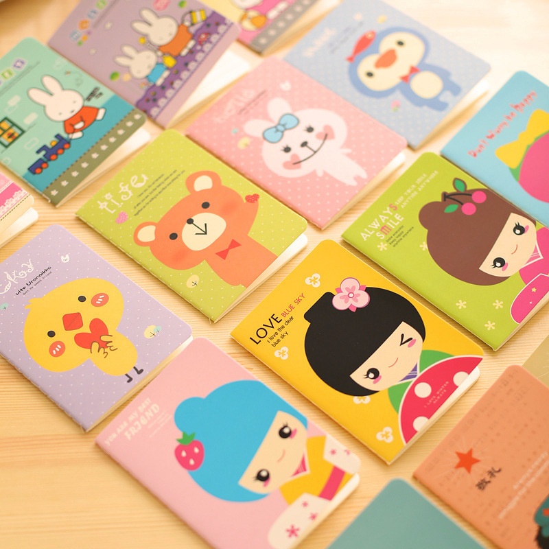 XF69 Creative Stationery Small Book Mini Notepad Soft Copy Small Gift Gift Taobao T