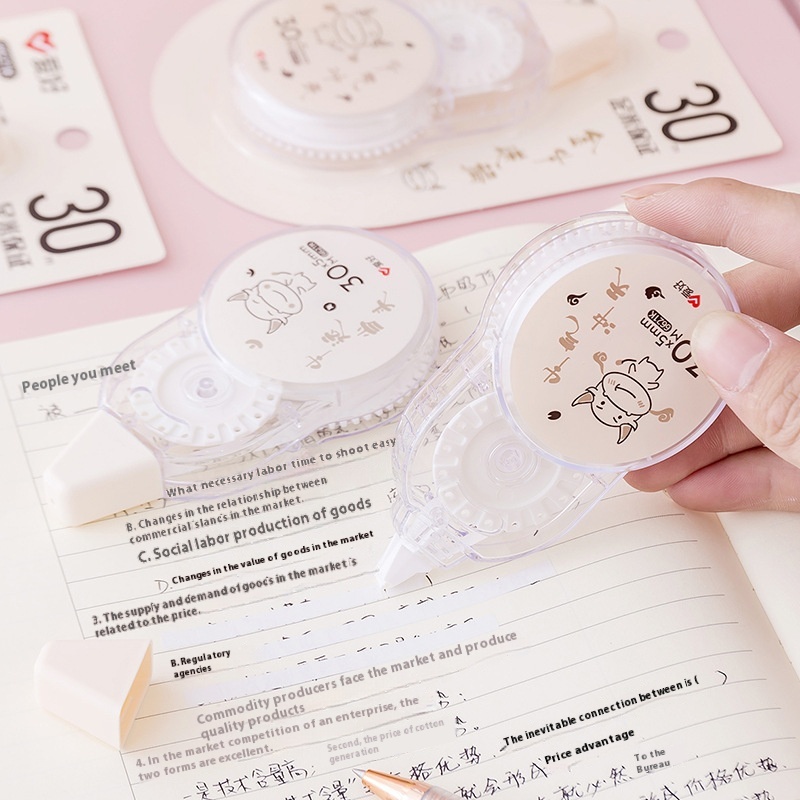 Hobby30m Correction Tape Taurus Affordable Package Simple Large Capacity Correction Correction Correction Primary School Students For Junior High School Students