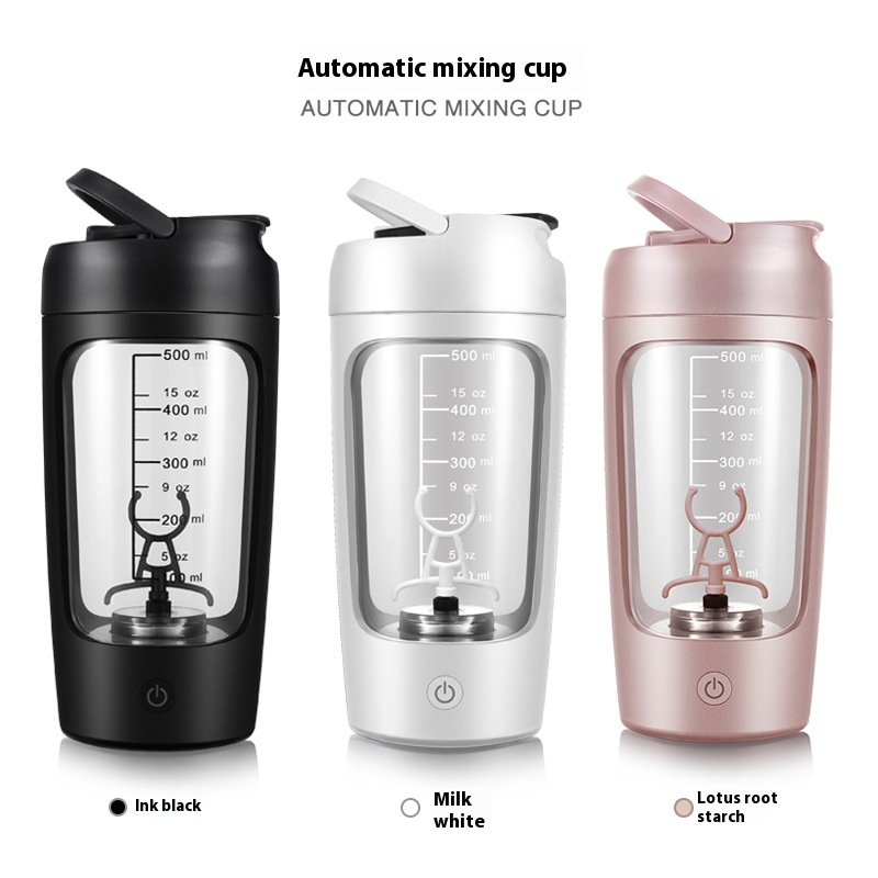 Gift Electric Shake Cup Fully Automatic Mixing Cup Charging Milkshake Sports Portable Protein Powder Shake Cup
