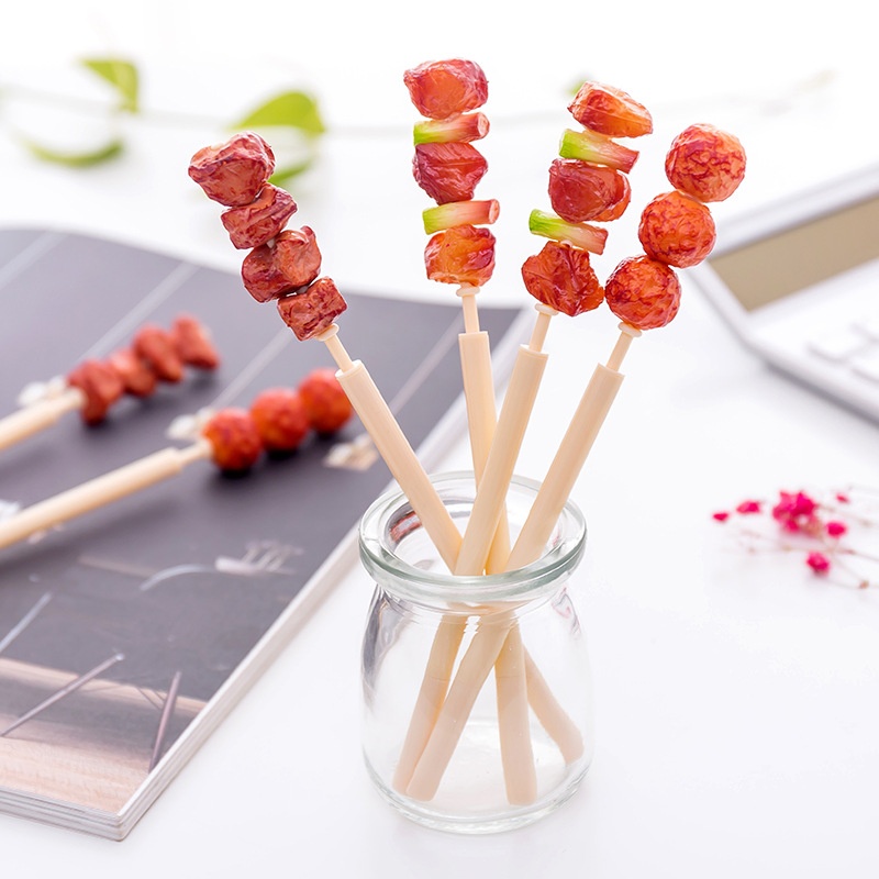 A550 Korean Stationery Grilled Kebab Mutton Kebab Ballpoint Pen Craft Pen Refrigerator Magnet Ballpoint