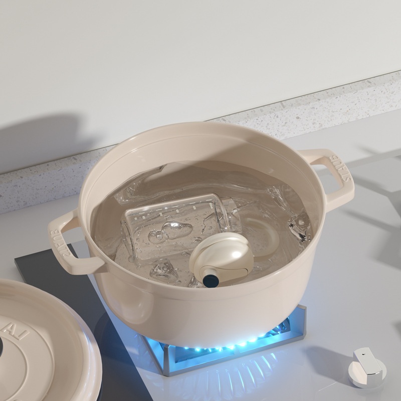 High Borosilicate Glass Oil Bottle Small Oil Pot Jar Soy Sauce Vinegar Seasoning Home Kitchen Leak-proof Automatic Opening And Closing Scale Thickening