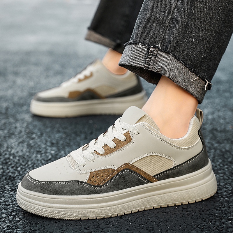 Springy Brand Niche Original Design Sneakers Styley All-match Casual Shoes Outdoor Soft Sole Shock Absorbing Sports Shoes