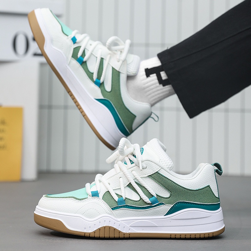 Winter Niche Original Versatile Sports Shoes For Middle School Students Lightweight Soft Bottom Shock Absorption Skateboard Shoesy Brand Casual Shoes