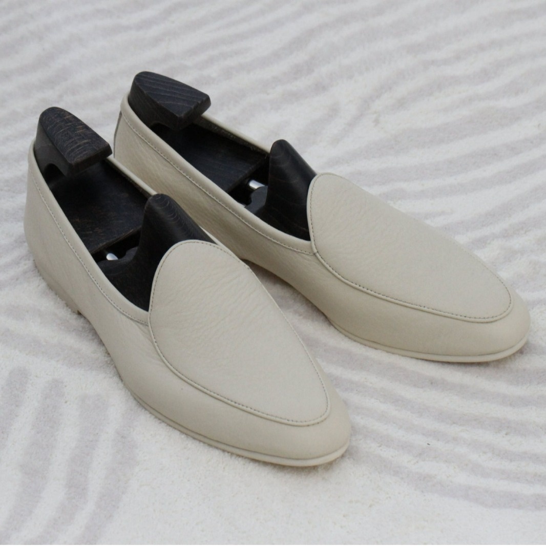 One Piece Drop Shipping Spring And Summer Italian Leather Slip-on Comfortable Suit Loafers