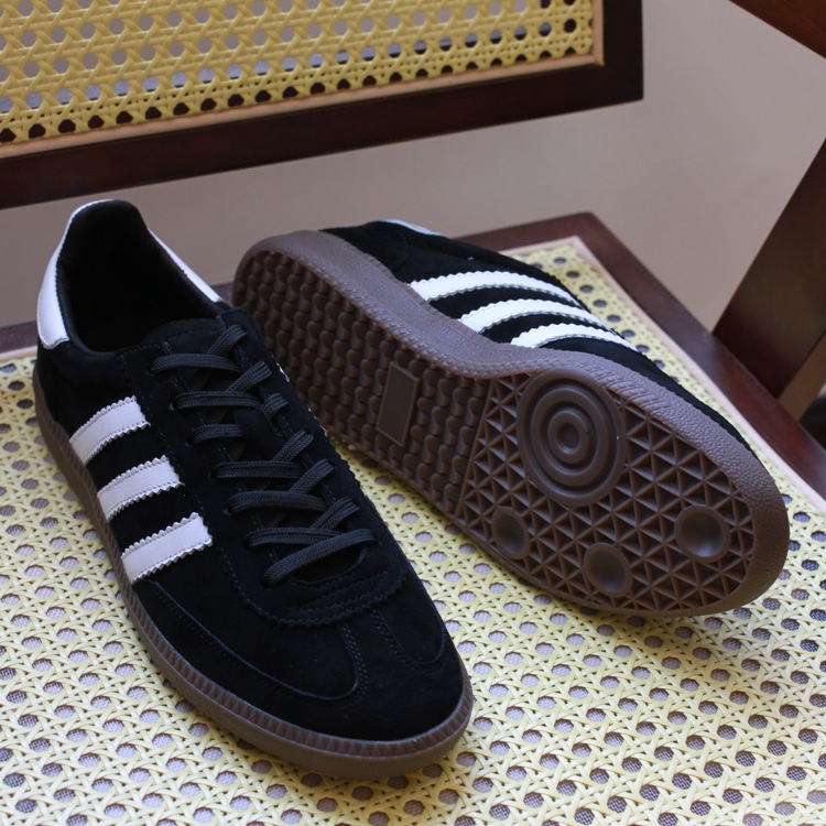 British Korean Styley All-match Casual First-layer Cowhide Men's Sneakers Sports Suede Suit Retro German Training Shoes