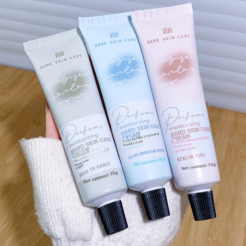 Xixi Fragrance Hand Cream75g Moisturizing Non-greasy Anti-drying Student Autumn And Winter Hand Cream Genuine