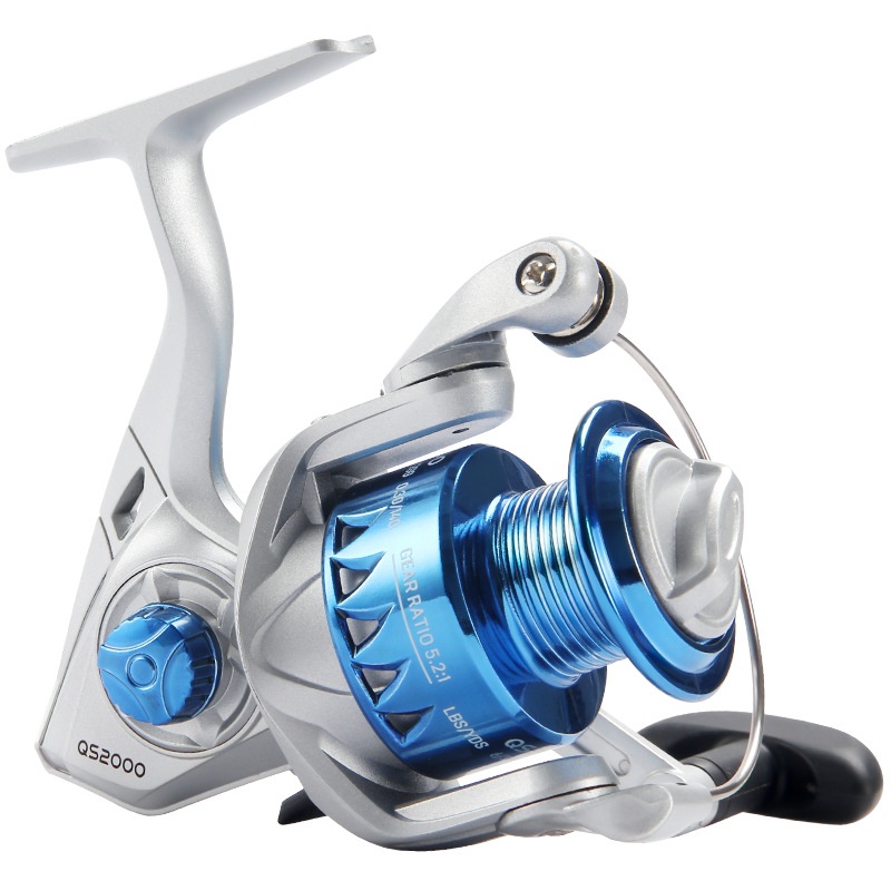 Haodun Lu Ya Spinning Reel5.2:1 Speed Ratio Fishing Reel Sea Fishing Reel Sea Fishing Reel Rocky Fishing Reel QSFishing Reel
