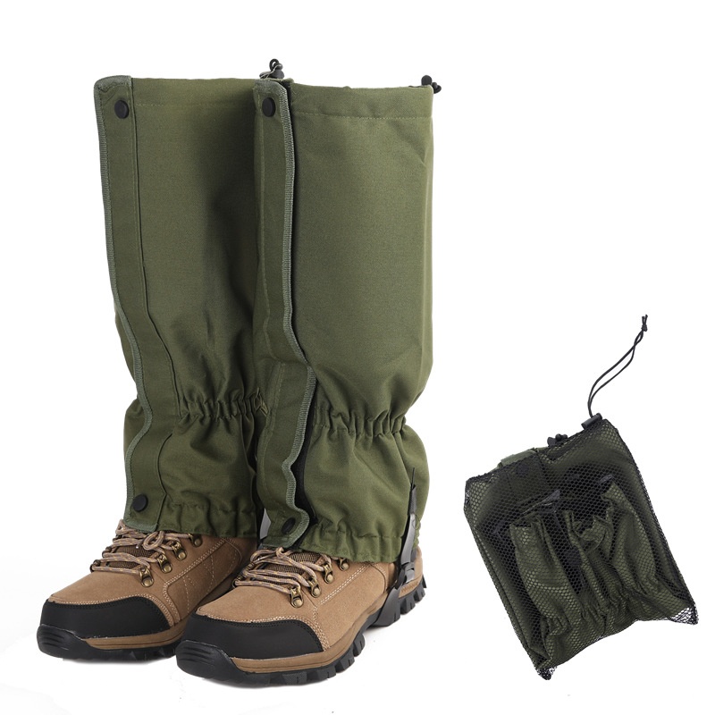 600 DOxford Fabric Outdoor Mountaineering Hiking Snow Cover Winter Snow Leggings Skiing Waterproof And Sand-proof Foot Cover