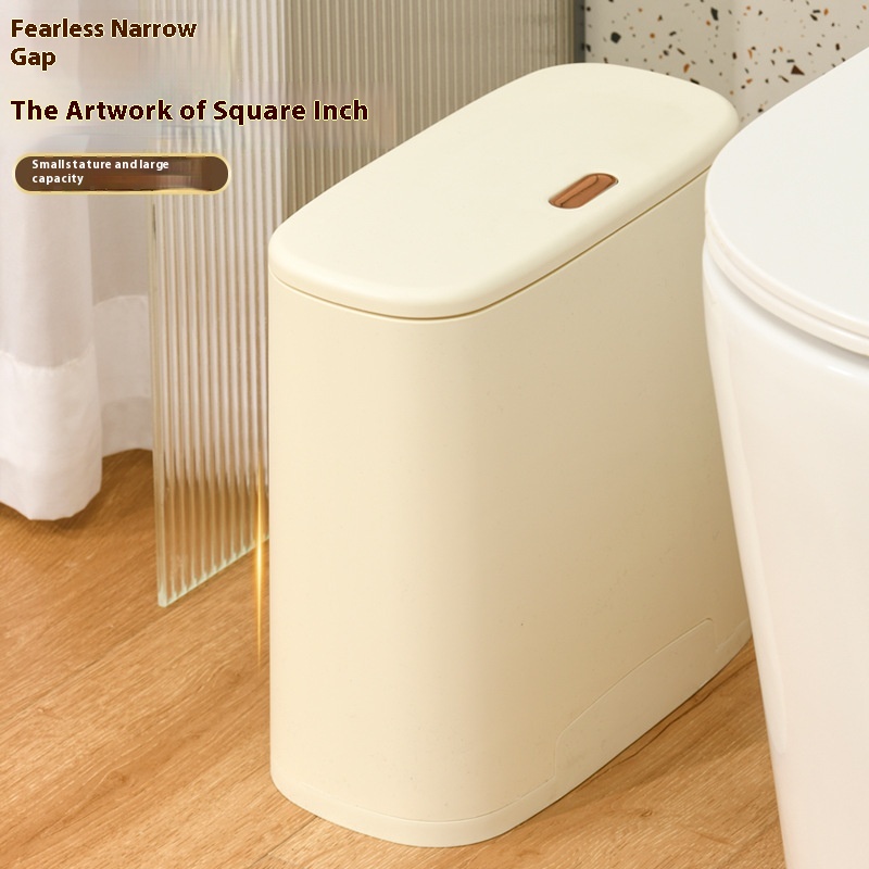 Trash Can Household Bathroom Toilet Large Capacity Living Room With Cover Style Sandwich Kitchen Bedroom Special Paper Barrel