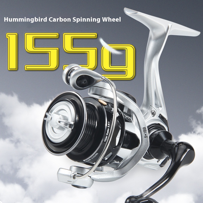Haoton Carbon Micro-spinning Reel500 Model Fishing Reel800 Lure Reel Fishing Reel Gapless Fishing Line Reel HB