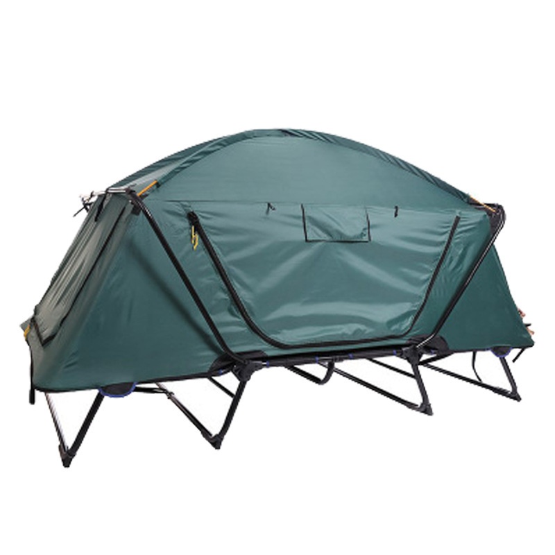 Outdoor Simple Camping Folding Tent Moisture-proof And Rain-proof Fishing Double-layer Fishing Tent Free Of Self-driving To Build ATent Off The Ground