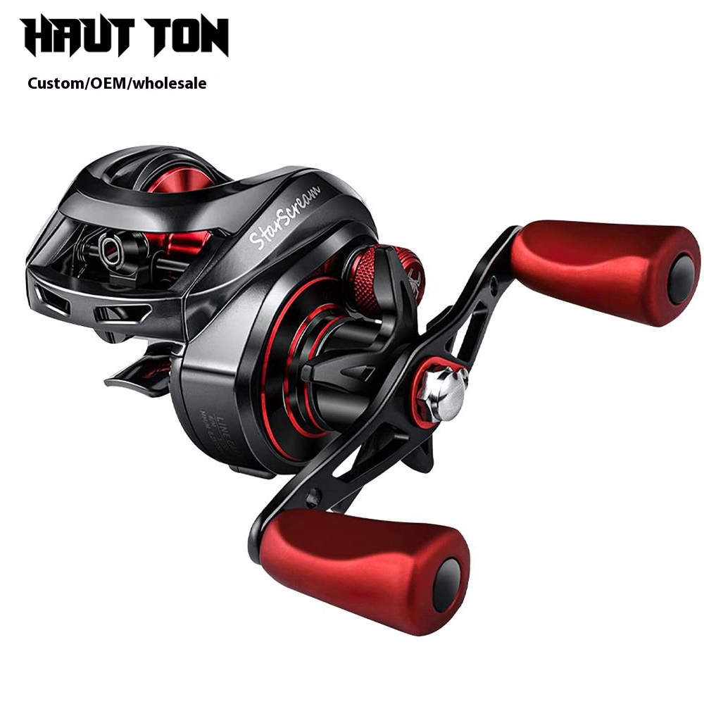 Haoton Black Fishing Reel Luya Water Drop Reel Seamless Leiqiang Long-distance Casting Reel Universal Sea Fishing Reel High-speed Ratio Fishing Line Reel