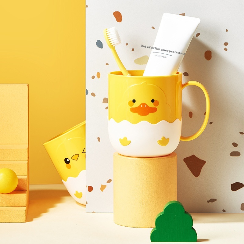 Cute Cartoon Children's Toothbrush Cup Home Baby Mouthwash Cup Wash Cup Student Tooth Mug Girl Toothbrush Cup