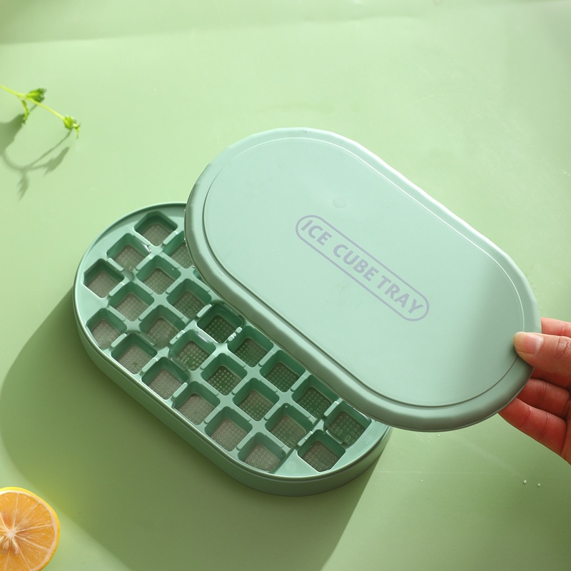 Frozen Ice Cube Mold Ice Box Ice Cube Mechanism Ice Artifact Food Soft Silicone Large Capacity Home Refrigerator Homemade Ice Tray