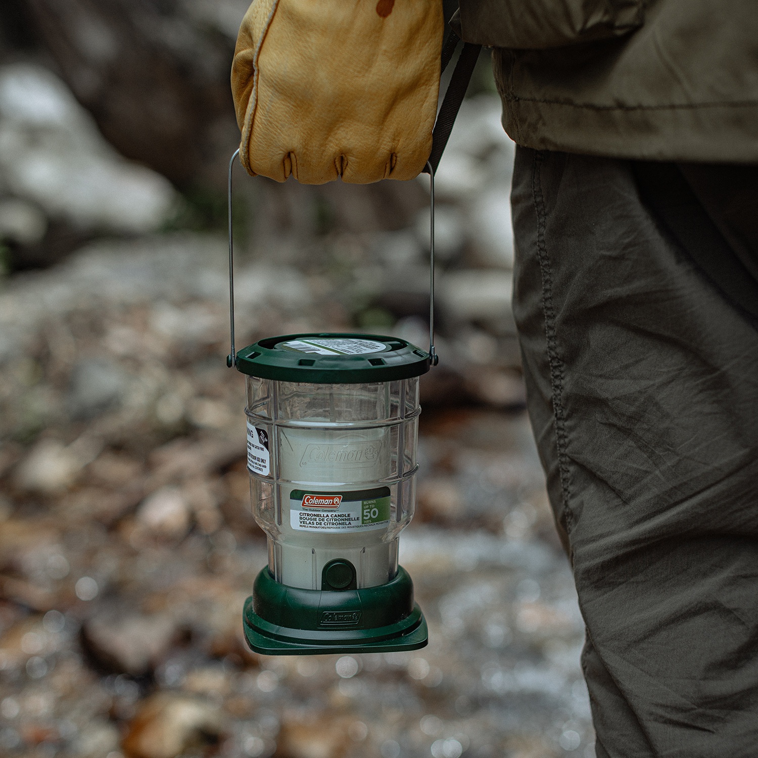 Outdoor Camping Mosquito Repellent Lamp Aromatherapy Candlelight Portable Portable Camping Lamp Power Outage Lighting Indoor Candle Hanging Lamp