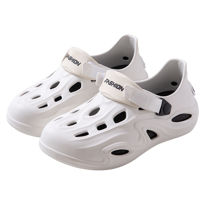 Men's Hole Shoes Simple Outdoor Beach EVANon-slip Sports Beach Shoes Driving