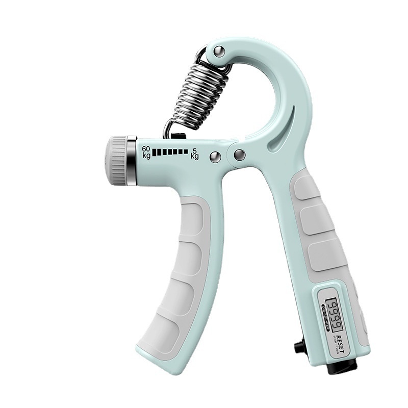 Adjustable Counting Gripper Hand Strength Arm Strength Training Puller Finger Strength Wrist Strength Rehabilitation Training Fitness Gripper