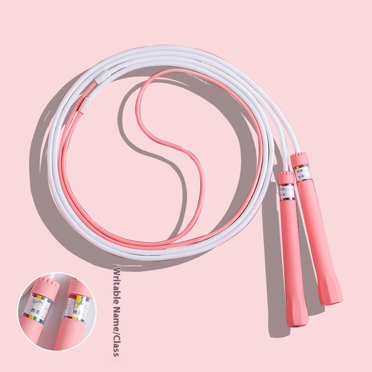 Wind-breaking Skipping Rope Two-stage Signature Adjustable Primary And Secondary School Children's Exam No Knot Skipping Rope