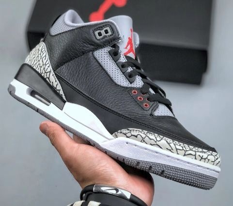 Retro Sneakers Shoes-Black Cement