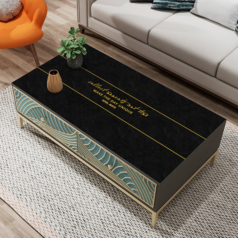 Nordic PUTable Mat Leather Table Mat Cloth Waterproof And Oil-proof Table Mat Non-slip Table Mat Coffee Table Table Mat Cloth
