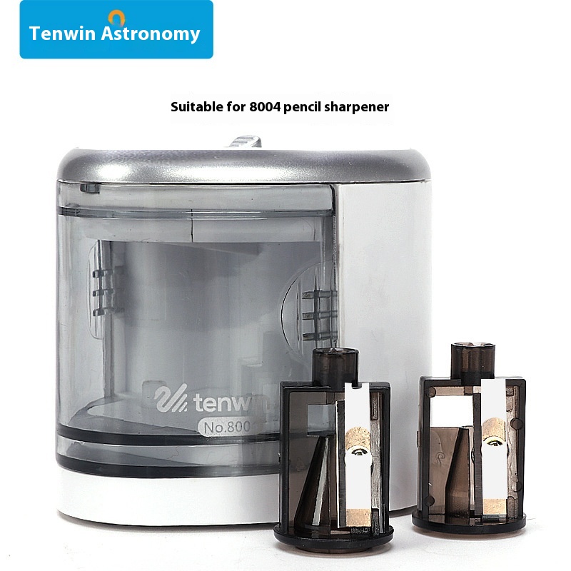Astronomy Tenwin Electric Pencil Sharpener Replacement Knife Holder8004 Automatic Pencil Sharpener Double Hole Spare Knife Holder8014