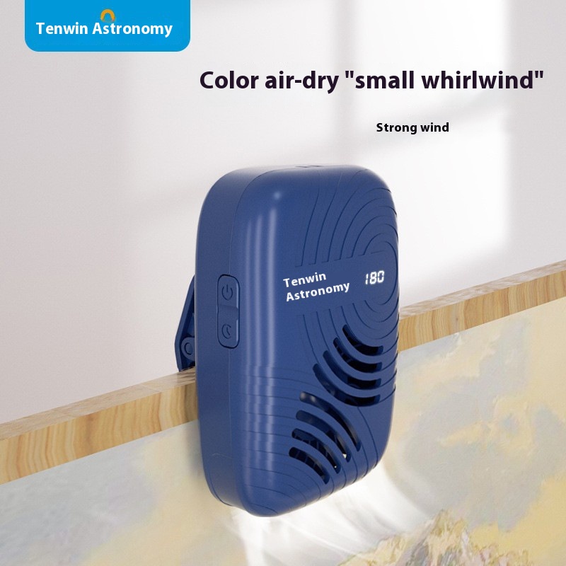 Astronomy Color Air Dryer Art Painting Blowing Three-speed Wind Timing Multi-function Air Dryer Charging MS5101